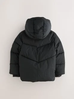 Schoolkleding|Jassen En Jacks|Baker by Ted Baker - Regenbestendig Gevoerd jack Zwart