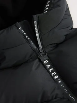 Schoolkleding|Jassen En Jacks|Baker by Ted Baker - Regenbestendig Gevoerd jack Zwart