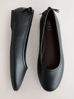 Lage Schoenen|Next - Ballerina's Zwart