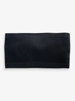 Alle Ondergoed|Next - Bandeau crop tops (7-16jr) Zwart