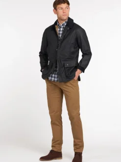 Jassen En Jacks*Barbour - ® Ashby gewaxt jack Zwart