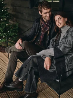 Jassen En Jacks*Barbour - ® Ashby gewaxt jack Zwart