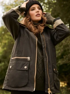 Mutsen, Handschoenen En Sjaals|Barbour Zwart - ® Saltburn beanie-muts met pompon