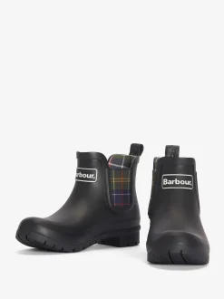 Laarzen|Barbour - ® Tartan Check Kingham Chelsea Wellington Boots Zwart