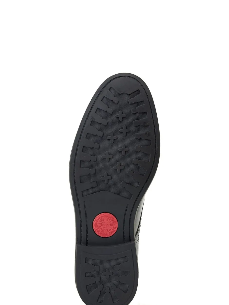 Formele Schoenen|Boots|Base London - Plymouth Toe Cap Boot Zwart