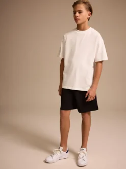 Shorts|Next - Basic short (3-16jr) Zwart