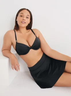 Badkleding*Next - Bikinislip met rokje Zwart