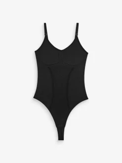 Shapewear*Next - Body met krachtige buikcorrectie Zwart