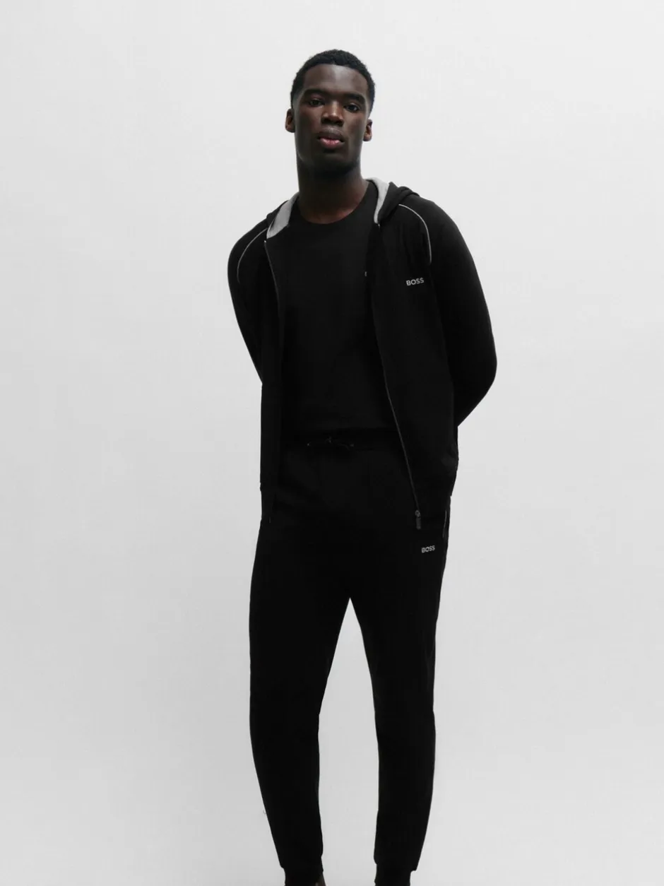 Joggingbroeken*BOSS Zwart - stretchy katoenen Trainingspak