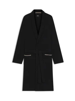 Kamerjassen En Badjassen*BOSS - Towelling Robe Zwart