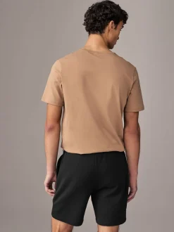 Shorts*BOSS Zwart - Waffle Shorts