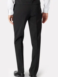 Formele Broek|Brook Taverner Zwart - Avalino Fit Trousers