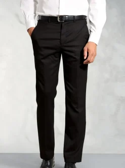 Formele Broek*Brook Taverner Zwart - Flannel Trousers