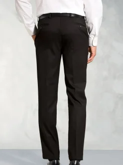 Formele Broek*Brook Taverner Zwart - Flannel Trousers
