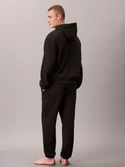 Joggingbroeken*Calvin Klein - Cotton Terry Blend Lounge Joggers Zwart