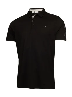 Poloshirts*Calvin Klein Golf Zwart - Uni poloshirt
