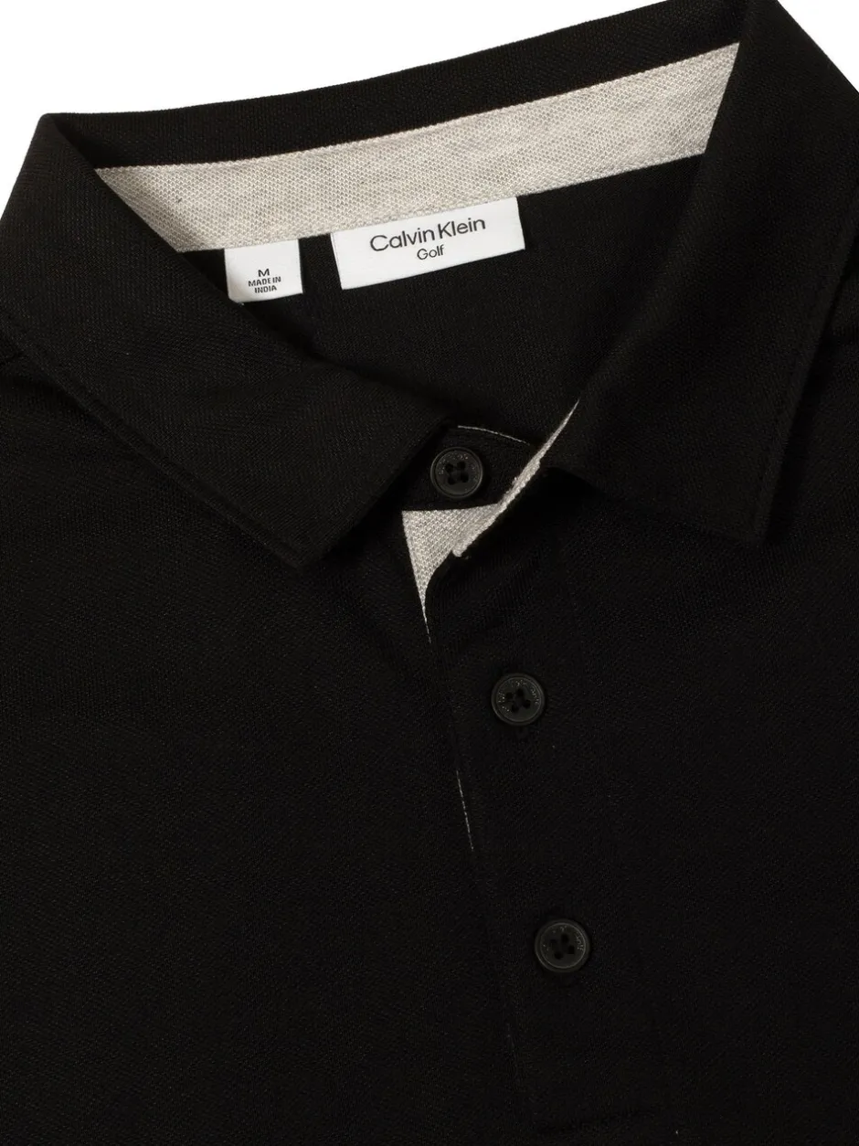 Poloshirts*Calvin Klein Golf Zwart - Uni poloshirt
