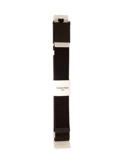 Riemen En Bretels*Calvin Klein Golf - Monogram Buckle Belt Zwart