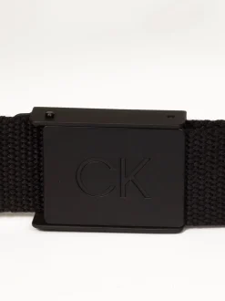 Riemen En Bretels*Calvin Klein Golf - Monogram Buckle Belt Zwart