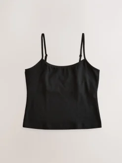 Alle Ondergoed*Next - Cami-vest met Built-in bh (9-16jr) (9-16jr) Zwart