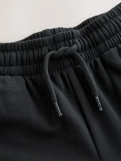Shorts|Next Zwart - Cargo jersey short (3-16 jr)