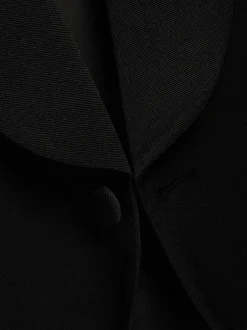 Smokings En Feestkleding|Charles Tyrwhitt - - Slim-fit dinercolbert met sjaalrevers Zwart