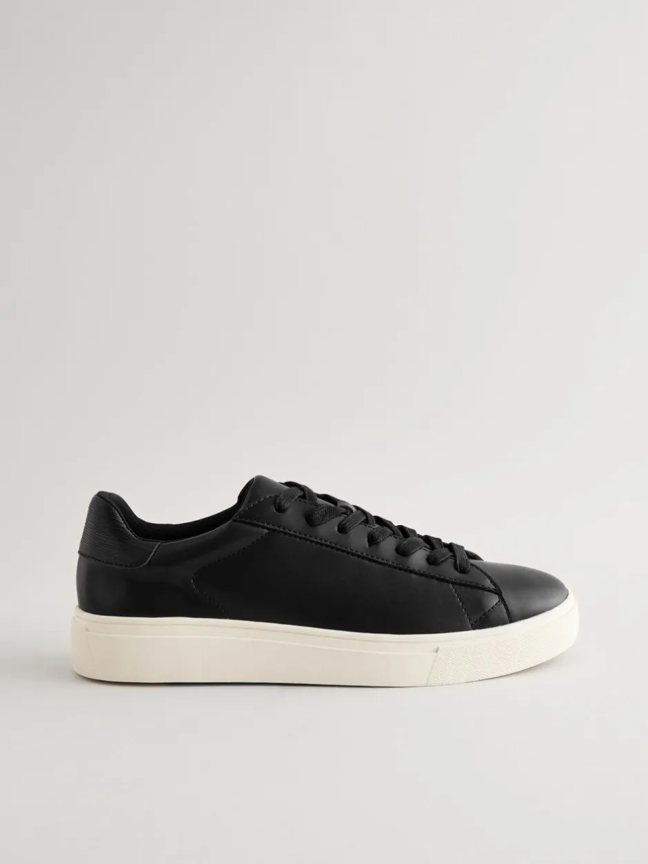 Schoenen|Next - Chic-casual lange sneakers Zwart