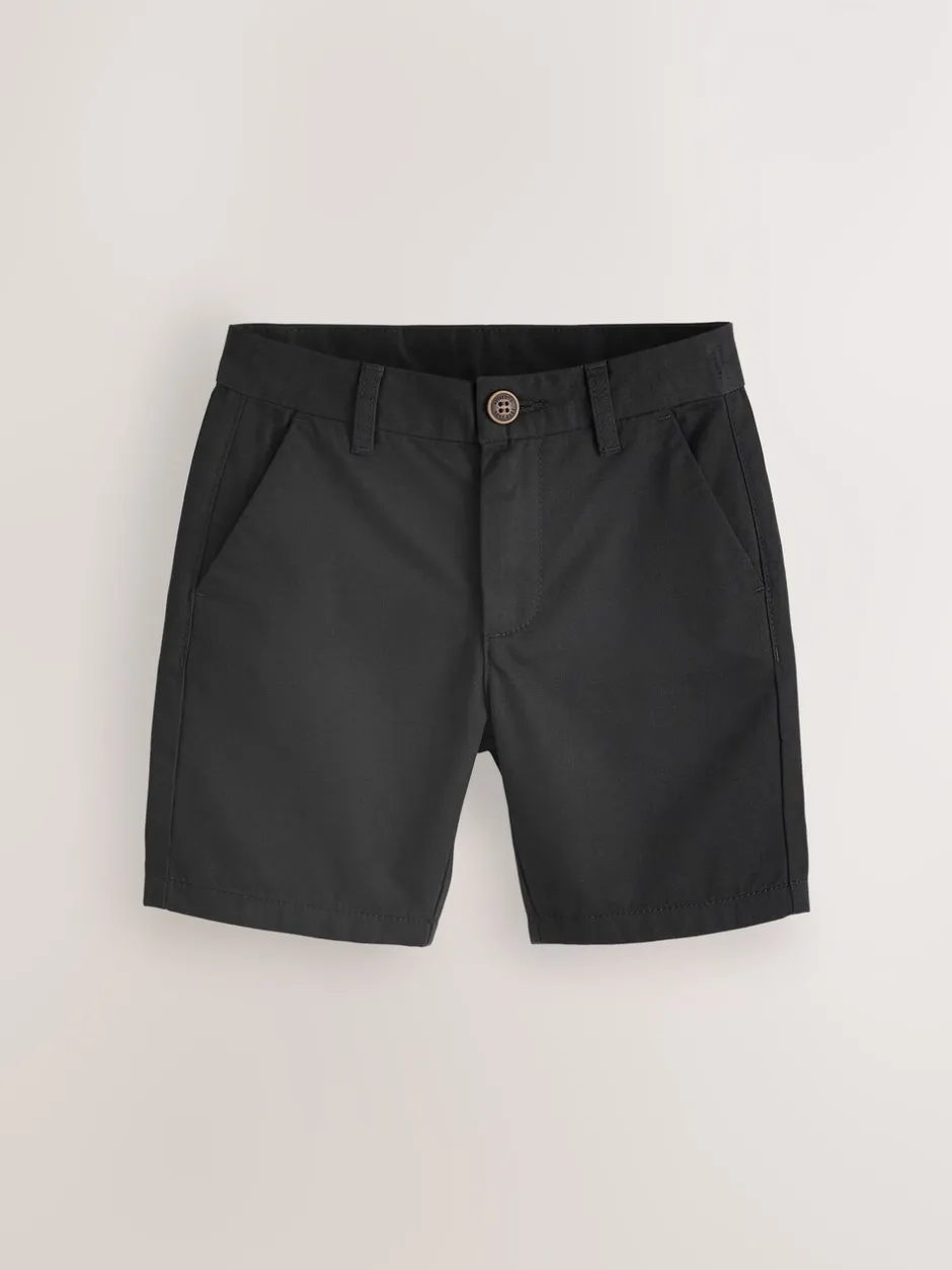Shorts*Next Zwart - Chinoshort (3-16 jr)