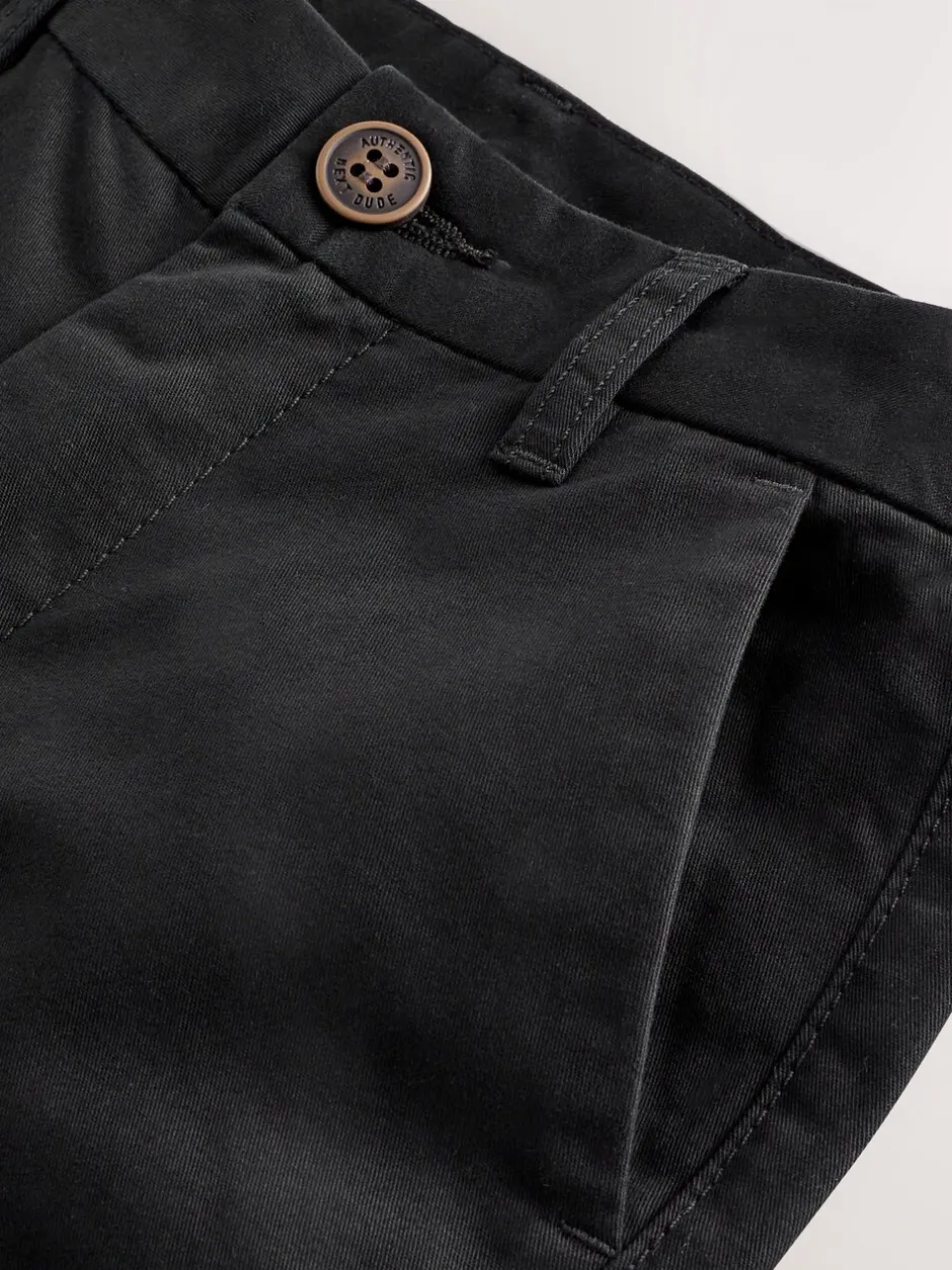 Shorts*Next Zwart - Chinoshort (3-16 jr)