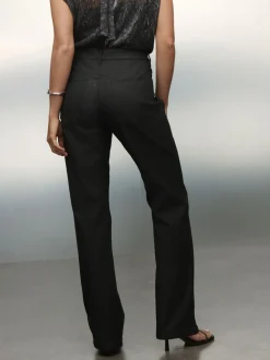 Jeans*Next - Coated Bootcut Jeans Zwart