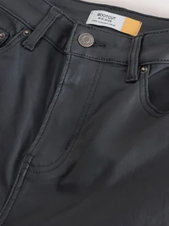 Jeans*Next - Coated Bootcut Jeans Zwart