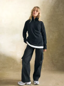 Sportkleding|Columbia - Womens Glacial IV Half Zip Fleece Zwart