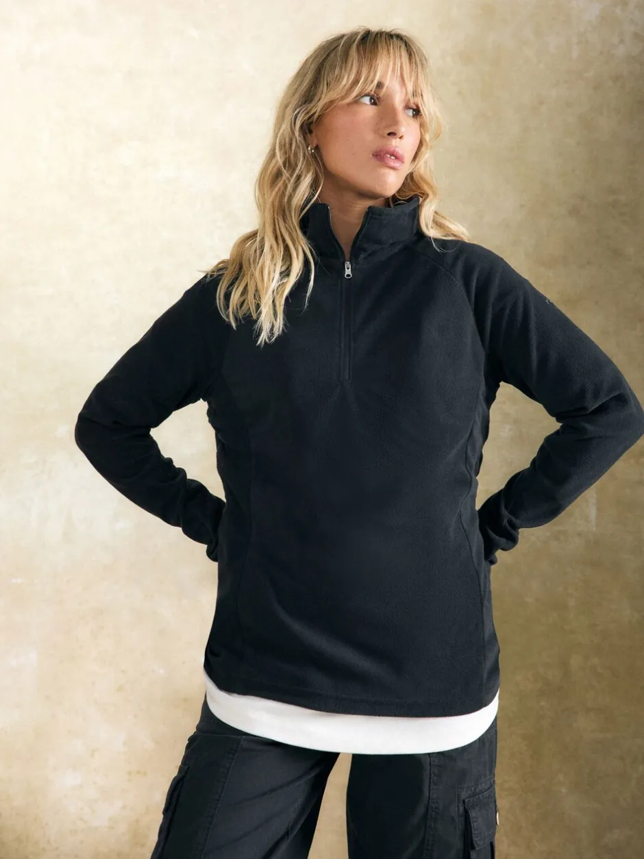 Sportkleding|Columbia - Womens Glacial IV Half Zip Fleece Zwart
