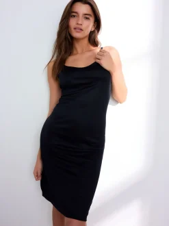 Alle Nacht- En Loungekleding*Next - Comfortabele slip van microvezel Zwart
