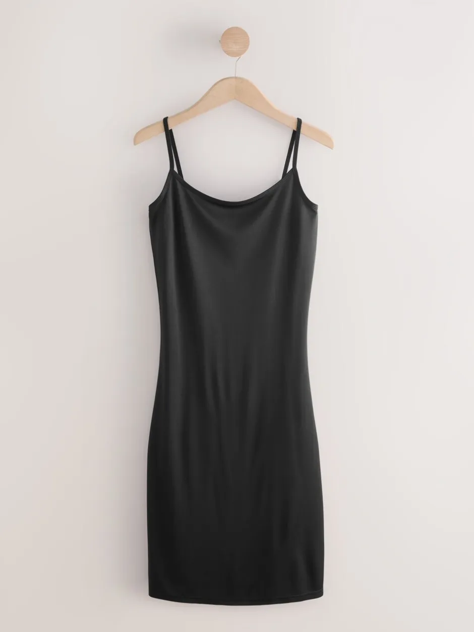 Alle Nacht- En Loungekleding*Next - Comfortabele slip van microvezel Zwart
