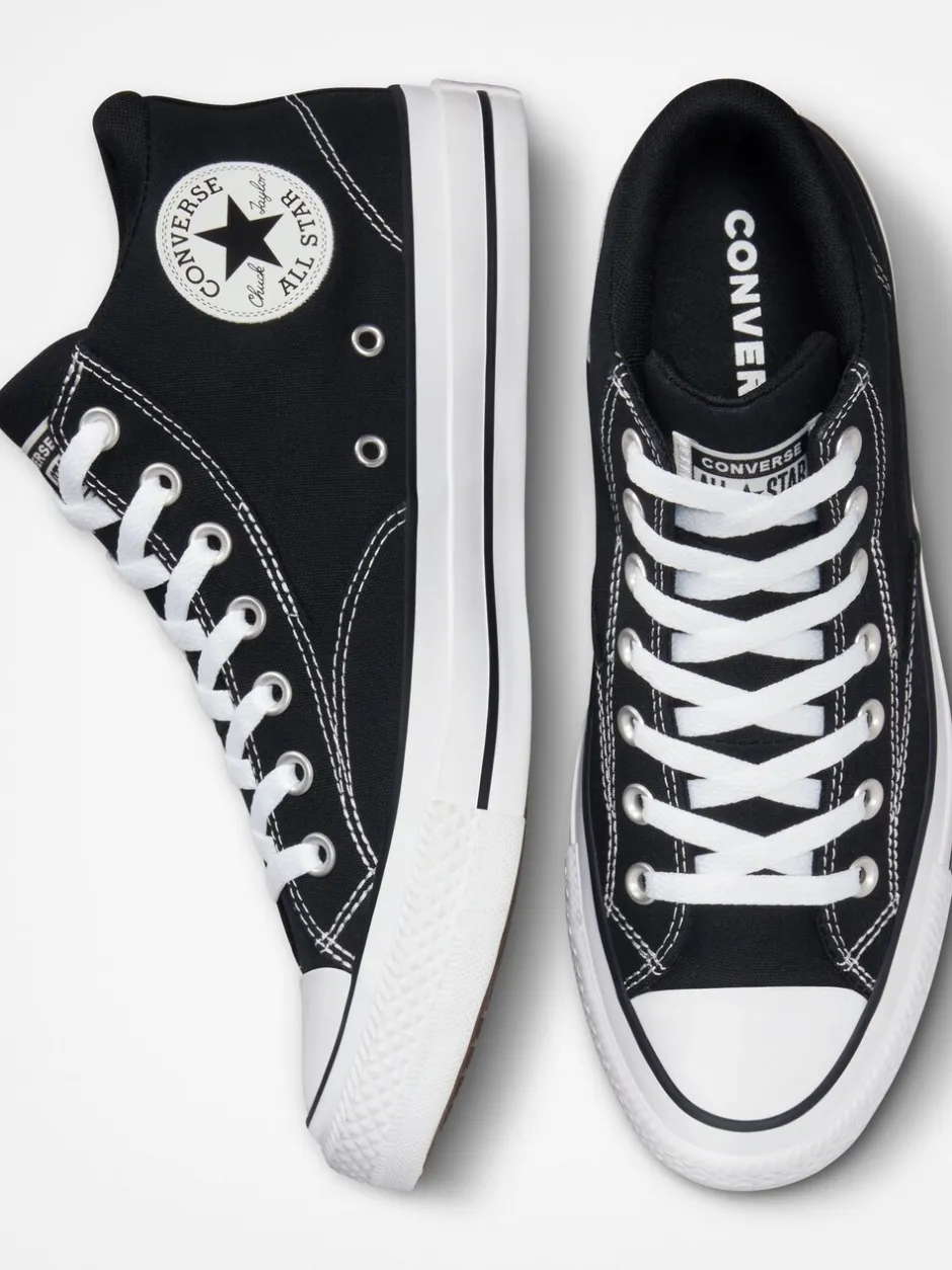 Sneakers|Converse Zwart - - Malden Street Mid sneakers