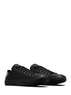 Sneakers|Converse - leren Chuck Ox sneakers Zwart
