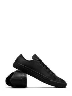 Sneakers|Converse - leren Chuck Ox sneakers Zwart
