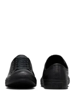 Sneakers|Converse - leren Chuck Ox sneakers Zwart
