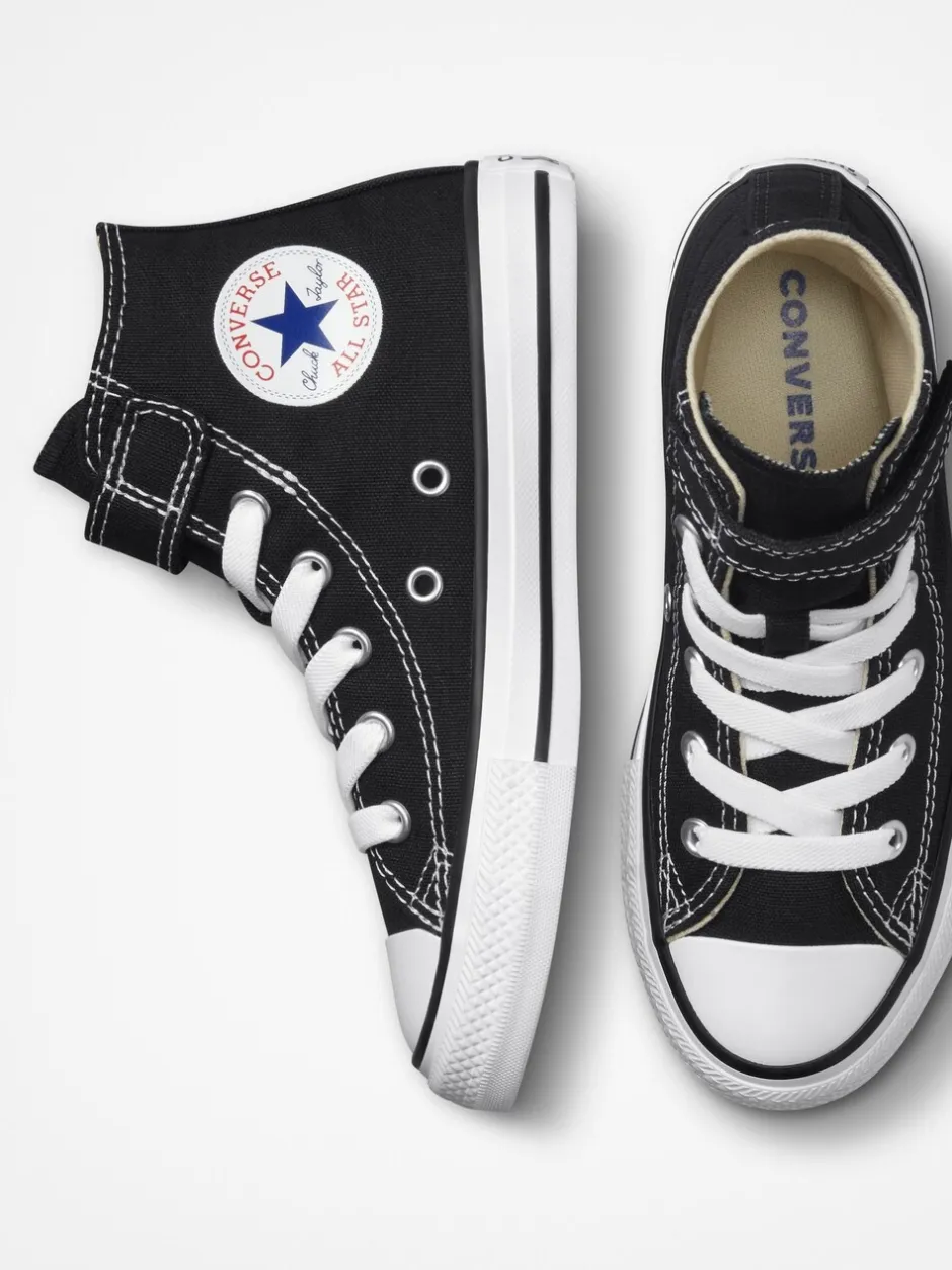 Sneakers*Converse - 1V hoge sneakers voor junioren Zwart