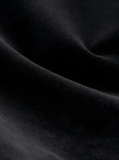Rokken*Next - Corduroy mini-wikkelrok Zwart