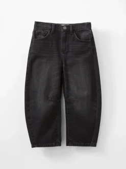 Jeans*Cotton On - Unisex Barrel Leg Denim Jeans Zwart