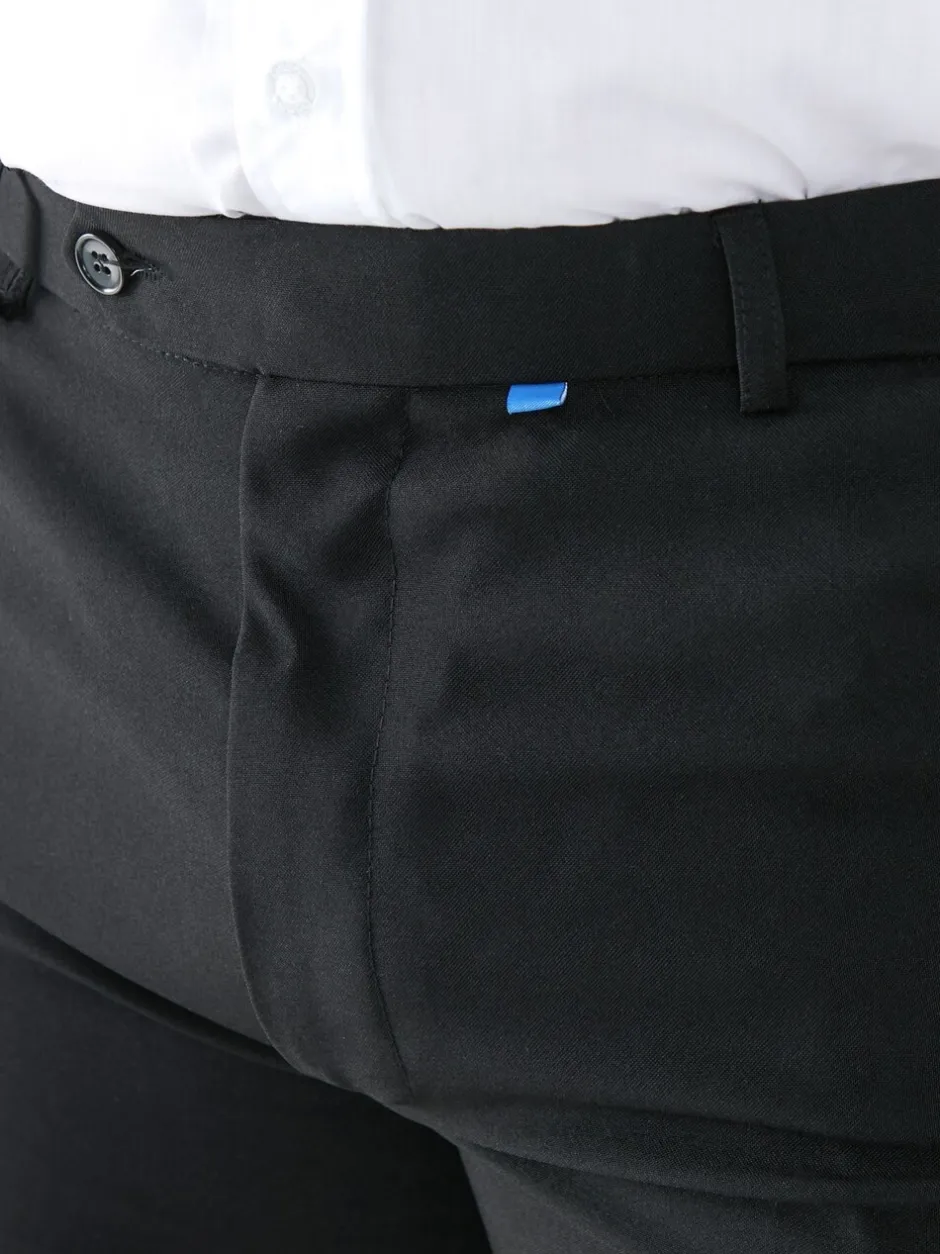 Formele Broek|D555 - MAX Xtenda Waist Trousers Zwart