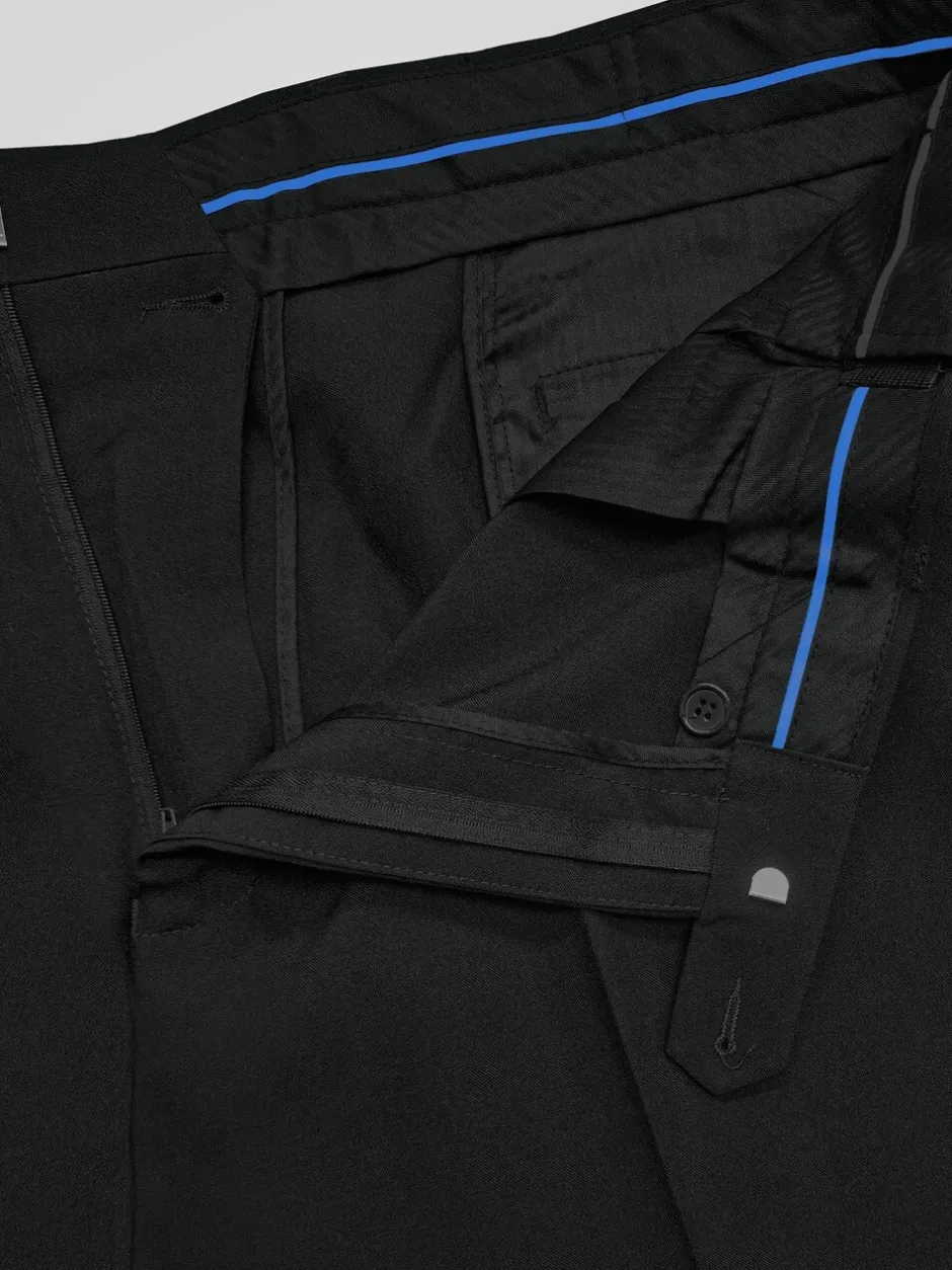 Formele Broek|D555 - MAX Xtenda Waist Trousers Zwart