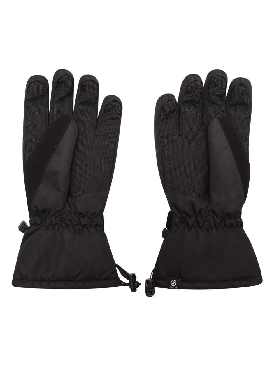 Mutsen, Sjaals En Handschoenen|Dare 2b - Worthy waterdichte ski-handschoenen voor heren Zwart
