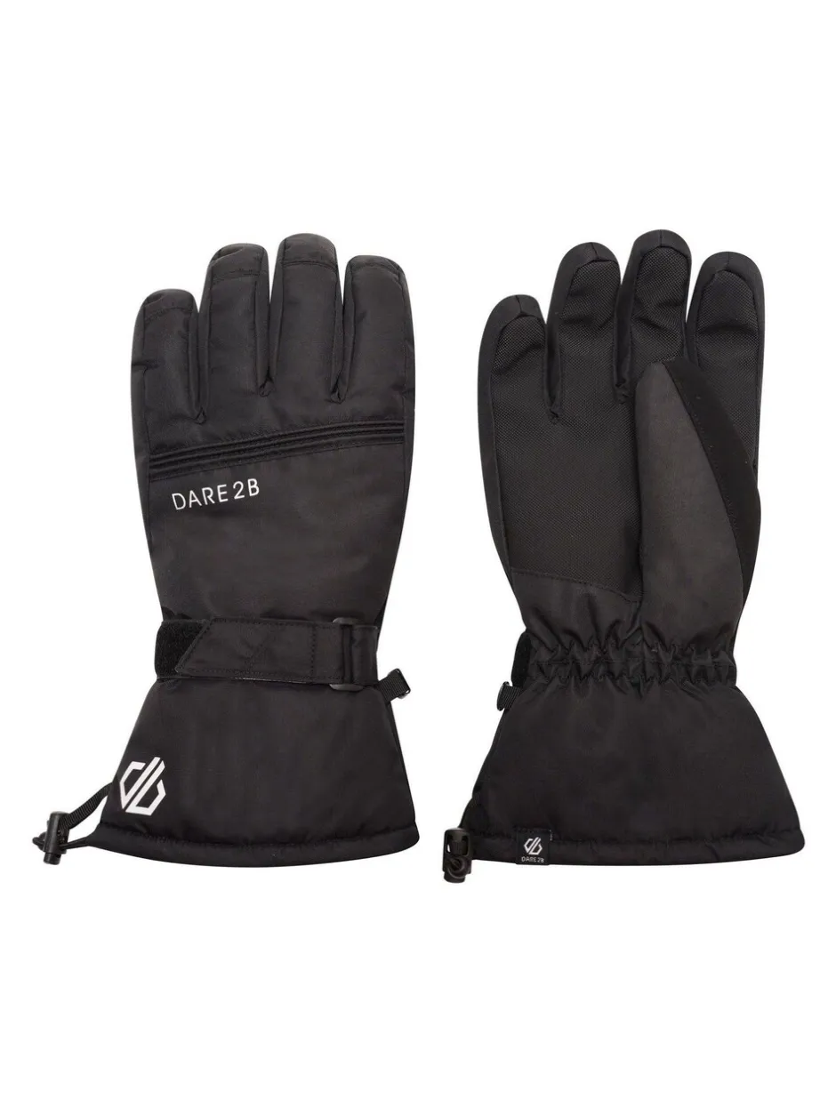 Mutsen, Sjaals En Handschoenen|Dare 2b - Worthy waterdichte ski-handschoenen voor heren Zwart