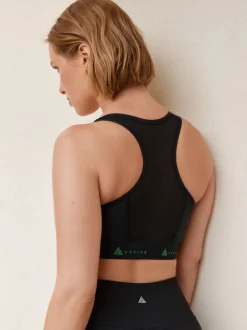 Beha's|Sportkleding|Next - DD+ Active Sports sportbeha voor hoge impact met Dry Tech en rits aan de voorkant Zwart