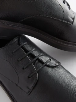 Schoenen|Formele Schoenen|Next - Derby-schoenen met dikke zool Zwart