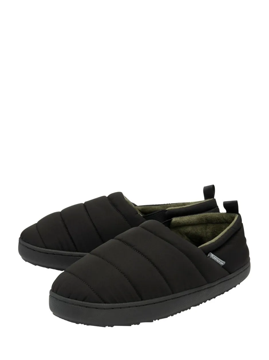 Pantoffels*Dunlop - Nylon Full Slippers Zwart
