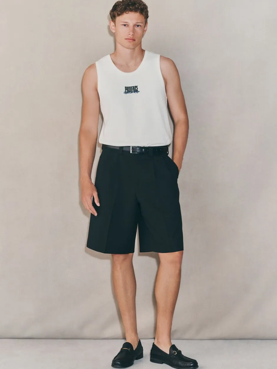 Shorts|Next Zwart - EDIT Baggy Fit Formal Shorts